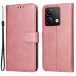 For Xiaomi Redmi Note 13 5G Case Stand Leather Phone Cover Wallet with Strap