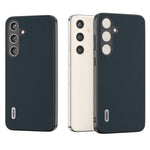 ABEEL Til Samsung Galaxy S24+ Tekstureret Telefoncover Ægte Koskind Lædercover Skridsikkert