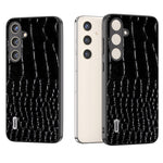 ABEEL For Samsung Galaxy S24 Crocodile Texture Phone Case Camera Protection Cover