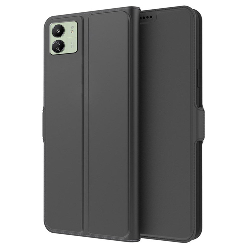 For Xiaomi Redmi 13C 4G / Poco C65 4G Case Drop-proof PU Leather Flip Stand Phone Guard Cover