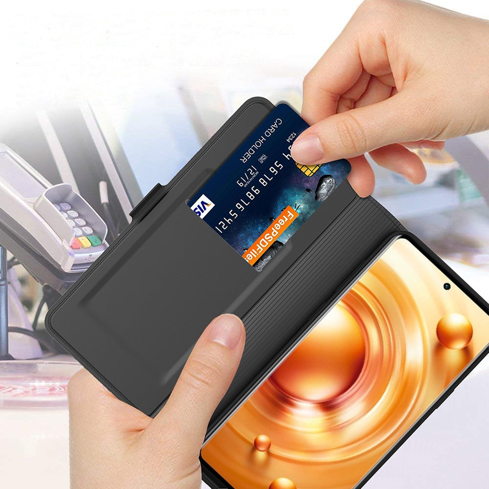 For Xiaomi Redmi 13C 4G / Poco C65 4G Case Drop-proof PU Leather Flip Stand Phone Guard Cover