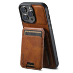 SUTENI H02 For iPhone 12 Pro 6.1 inch / 12 6.1 inch Waxy Texture Case Vertical Flip Card Slots Phone Protector