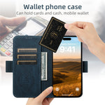 SUTENI J07 Til iPhone 12 Pro 6,1 tommer / 12 6,1 tommer Cover kompatibel med MagSafe Litchi-tekstur læder telefoncover