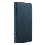 SUTENI J07 Til iPhone 12 Pro 6,1 tommer / 12 6,1 tommer Cover kompatibel med MagSafe Litchi-tekstur læder telefoncover