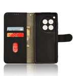 OnePlus 12 5G Skin-Feel Läderfodral Plånboksfodral med Stativ mobilfodral