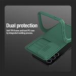 NILLKIN CamShield Pro-skal till Samsung Galaxy S24 Magnetiskt PC+TPU-mobilskydd