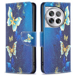 For OnePlus 12 5G Wallet Case Stand Pattern Printing PU Leather Phone Cover Protector
