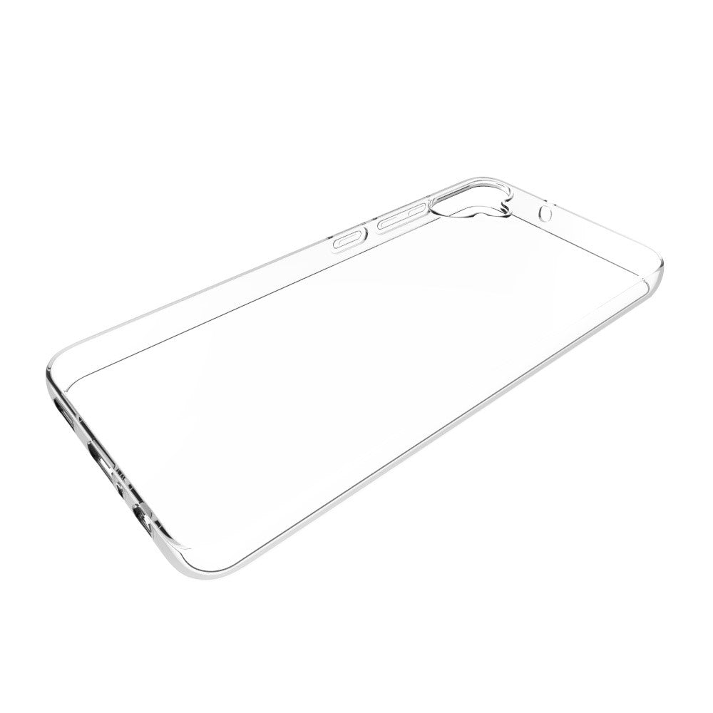 Til Samsung Galaxy A05 4G HD Gennemsigtig Taske Vandmærkefri Blank TPU Cover