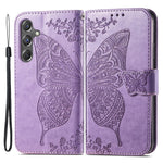 Samsung Galaxy A15 5G Plånboksfodral PU-läder Handledsrem Korthållare Skydd
