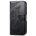 For Samsung Galaxy A05s 4G PU Leather Case Stand Function Butterfly Flower Pattern Cover Wallet