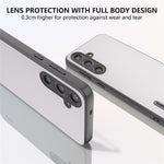 ABEEL Til Samsung Galaxy S24 Cover Ægte Koskind+PC Ridsefast Telefonbeskytter