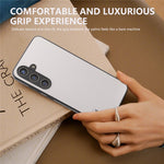 ABEEL Til Samsung Galaxy S24 Cover Ægte Koskind+PC Ridsefast Telefonbeskytter