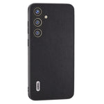 ABEEL Til Samsung Galaxy S24 Cover Ægte Koskind+PC Ridsefast Telefonbeskytter