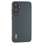 ABEEL Til Samsung Galaxy S24 Cover Ægte Koskind+PC Ridsefast Telefonbeskytter