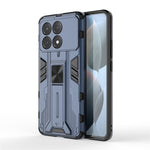 For Xiaomi Redmi K70E 5G / Poco X6 Pro 5G Kickstand Cover Dual Layer Hard PC Soft TPU Shockproof Case