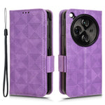 For Oppo Find N3 5G Phone Case Imprinted Triangle Folio Wallet Leather Cover