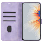 YX0030 For Oppo A79 5G / A2 5G Leather Case Smile Pattern Flip Magnetic Cover
