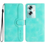 YX0030 For Oppo A79 5G / A2 5G Leather Case Smile Pattern Flip Magnetic Cover
