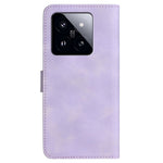 For Xiaomi 14 Pro Leather Wallet Case YX0030 Smile Series Card Holder Full Protection Cover