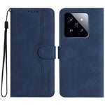 For Xiaomi 14 Pro Leather Wallet Case YX0030 Smile Series Card Holder Full Protection Cover