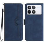 YX0030 For Xiaomi Redmi K70E 5G / Poco X6 Pro 5G Leather Phone Case Smile Pattern Magnetic Closure Cover