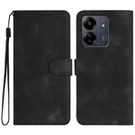 YX0030 For Xiaomi Redmi 13C 4G / 5G / 13R 5G / Poco M6 5G / Poco C65 4G Wallet Case PU Leather Smile Pattern Flip Cover