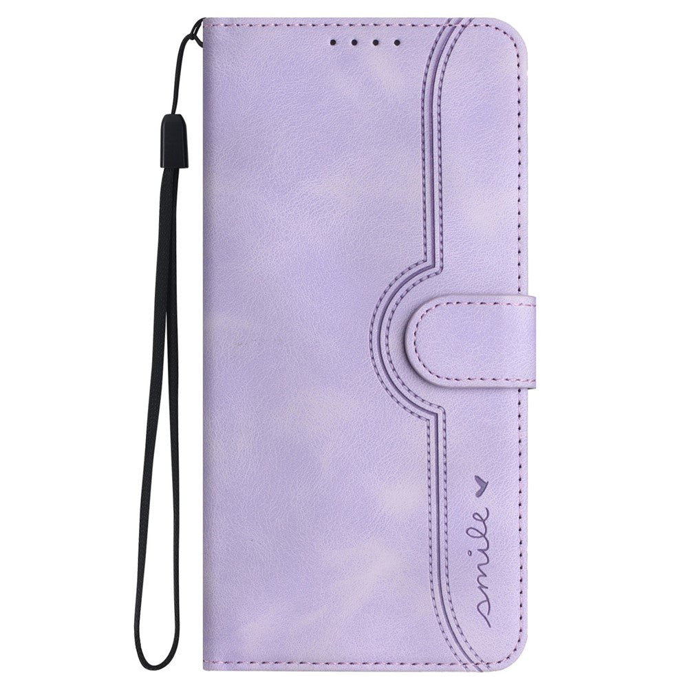 YX0030 Smile Series for Xiaomi 14 Phone Case Card Slots Stand Magnetic Closure Leather Cover