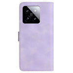 YX0030 Smile Series for Xiaomi 14 Phone Case Card Slots Stand Magnetic Closure Leather Cover