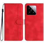 YX0030 Smile Series for Xiaomi 14 Phone Case Card Slots Stand Magnetic Closure Leather Cover