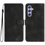 YX0030 Til Samsung Galaxy A55 5G Smilemønster Pung Etui PU Læder Beskyttende Cover