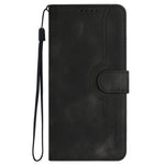 YX0030 Til Samsung Galaxy A55 5G Smilemønster Pung Etui PU Læder Beskyttende Cover