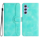YX0030 Til Samsung Galaxy A55 5G Smilemønster Pung Etui PU Læder Beskyttende Cover