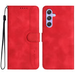 YX0030 Til Samsung Galaxy A55 5G Smilemønster Pung Etui PU Læder Beskyttende Cover