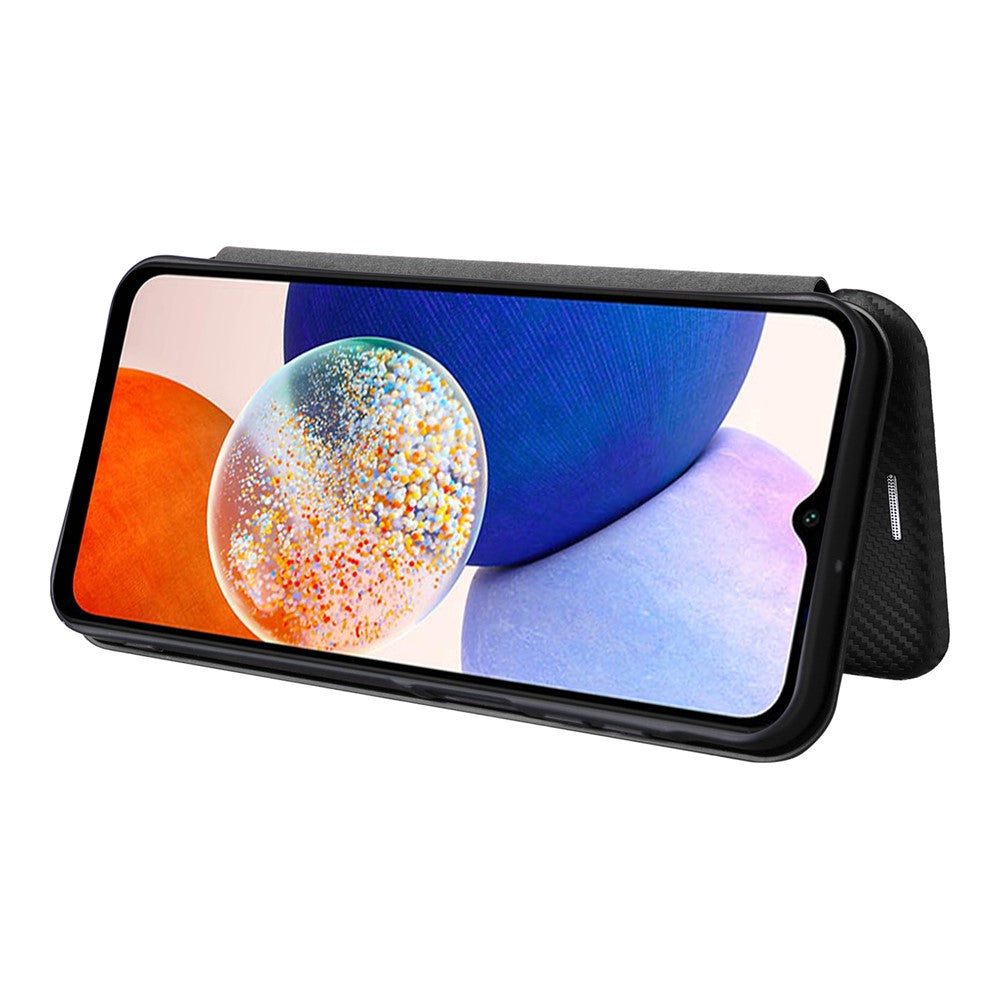 Til Samsung Galaxy A15 4G / 5G telefoncover PU læder cover kortpladser