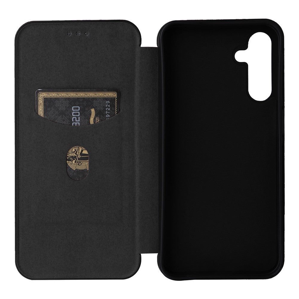 Til Samsung Galaxy A15 4G / 5G telefoncover PU læder cover kortpladser