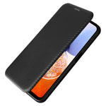 Til Samsung Galaxy A15 4G / 5G telefoncover PU læder cover kortpladser