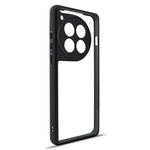 For OnePlus 12 5G Clear Case TPU Frame PC Back Mobile Phone Cover