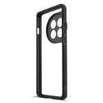 For OnePlus 12 5G Clear Case TPU Frame PC Back Mobile Phone Cover