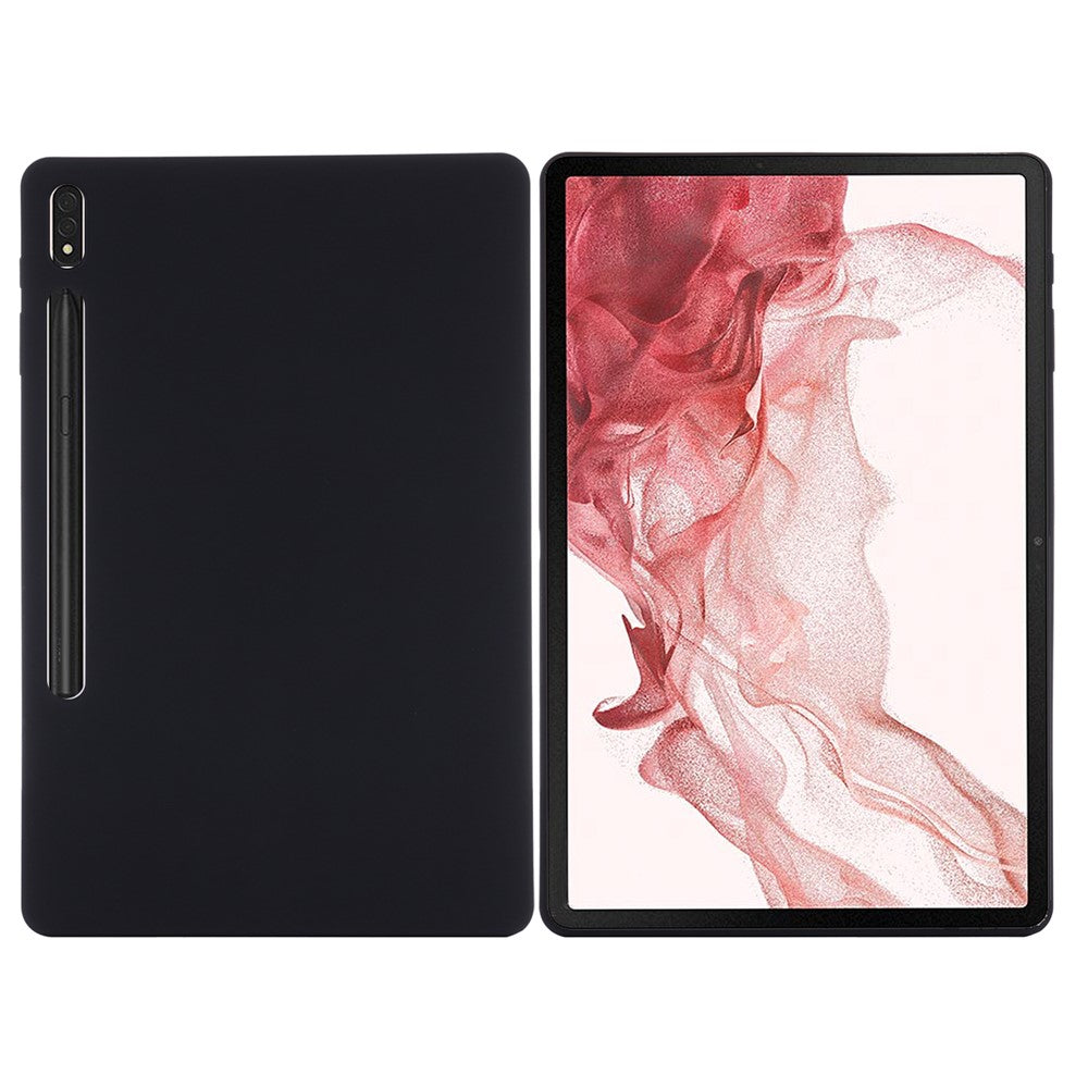 Til Samsung Galaxy Tab S9 FE+ flydende silikone etui blødt tablet cover