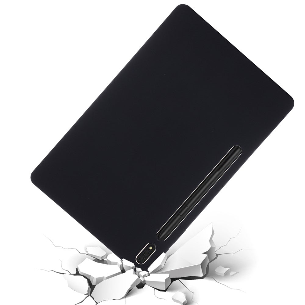 Til Samsung Galaxy Tab S9 FE+ flydende silikone etui blødt tablet cover