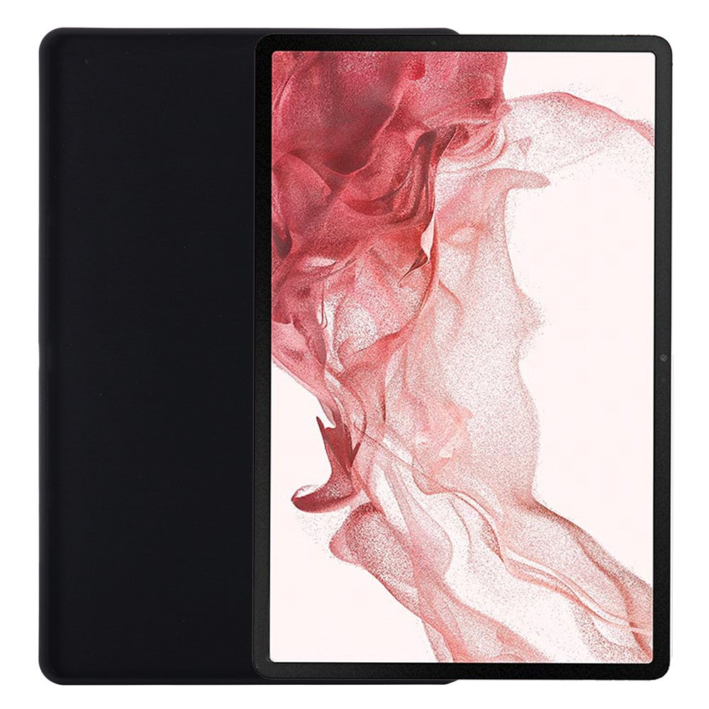 Til Samsung Galaxy Tab S9 FE+ flydende silikone etui blødt tablet cover