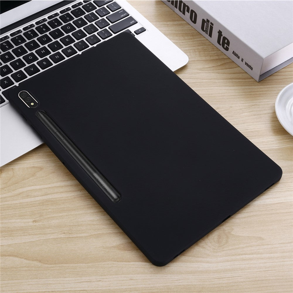 Til Samsung Galaxy Tab S9 FE+ flydende silikone etui blødt tablet cover