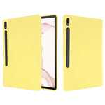 Til Samsung Galaxy Tab S9 FE+ flydende silikone etui blødt tablet cover