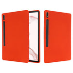 Til Samsung Galaxy Tab S9 FE+ flydende silikone etui blødt tablet cover