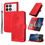 For Xiaomi Redmi K70E 5G / Poco X6 Pro 5G Phone Cases Mandala Flower Leather Wallet Mobile Cover with Strap
