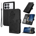 For Xiaomi Redmi K70E 5G / Poco X6 Pro 5G Phone Cases Mandala Flower Leather Wallet Mobile Cover with Strap