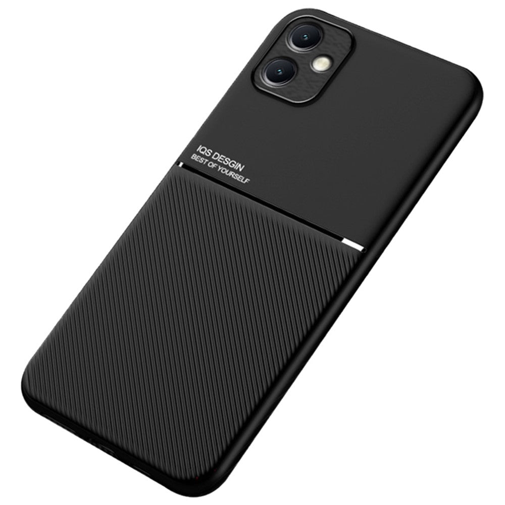 PU+TPU+PC Telefoncover til Samsung Galaxy A05 4G med magnetisk holder og metalplade