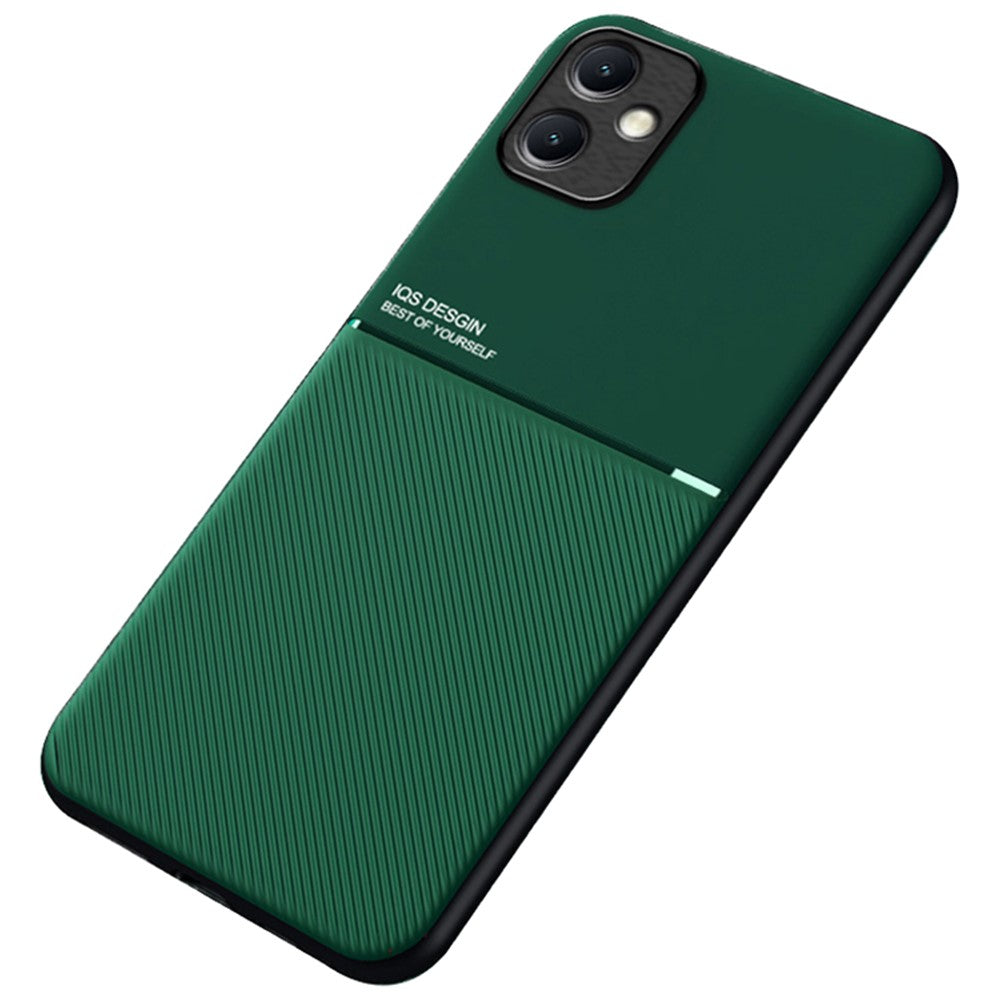 PU+TPU+PC Telefoncover til Samsung Galaxy A05 4G med magnetisk holder og metalplade