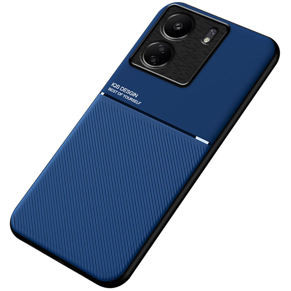 For Xiaomi Redmi 13C / Poco C65 4G Case Imprinted Lines Cell Phone Cover Works with Magnetic Car Mount