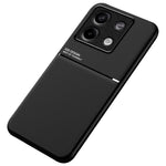 For Xiaomi Redmi Note 13 5G Imprinted Lines Case Cell Phone Cover Works with Magnetic Car Mount